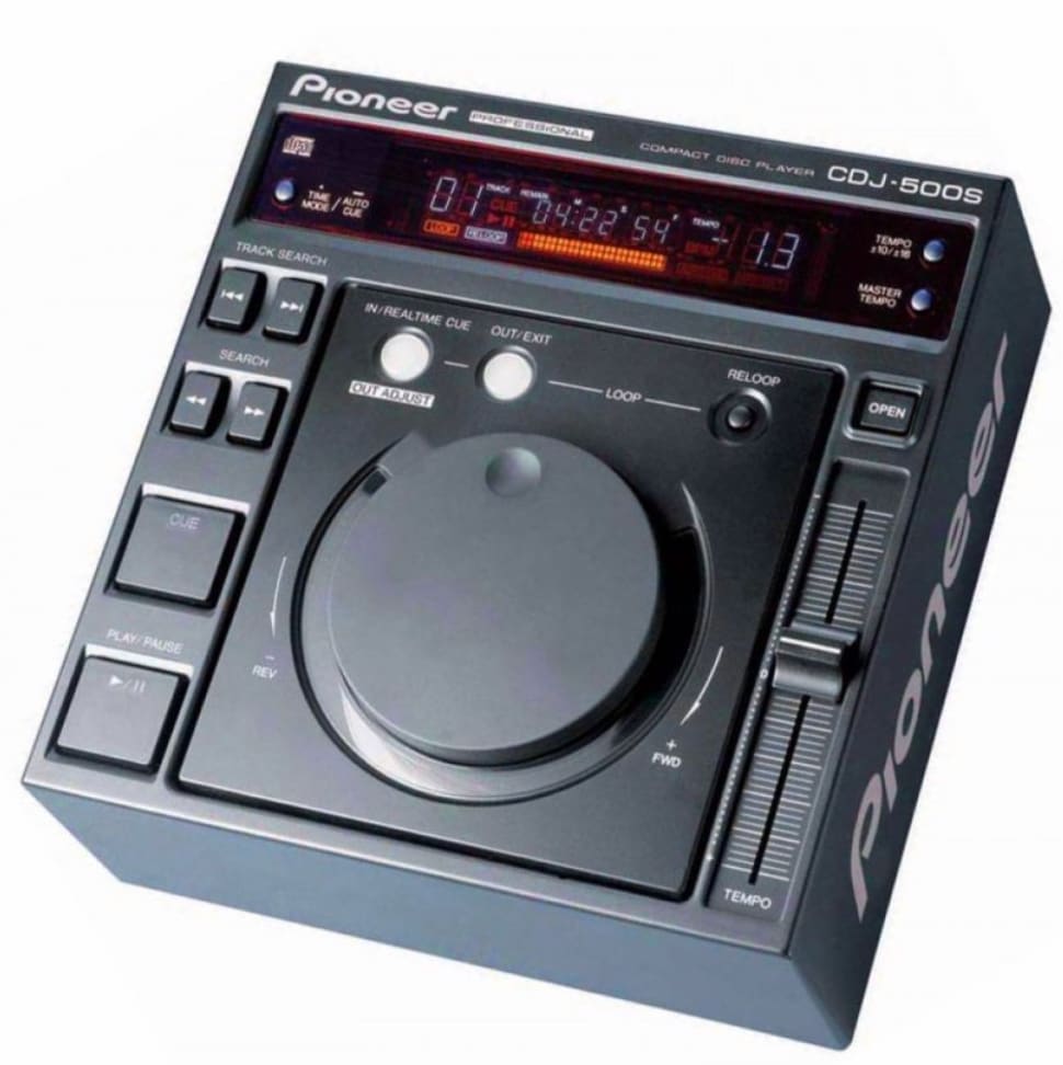 Player Pioneer CDJ-500S, model clasic de CD player pentru DJ