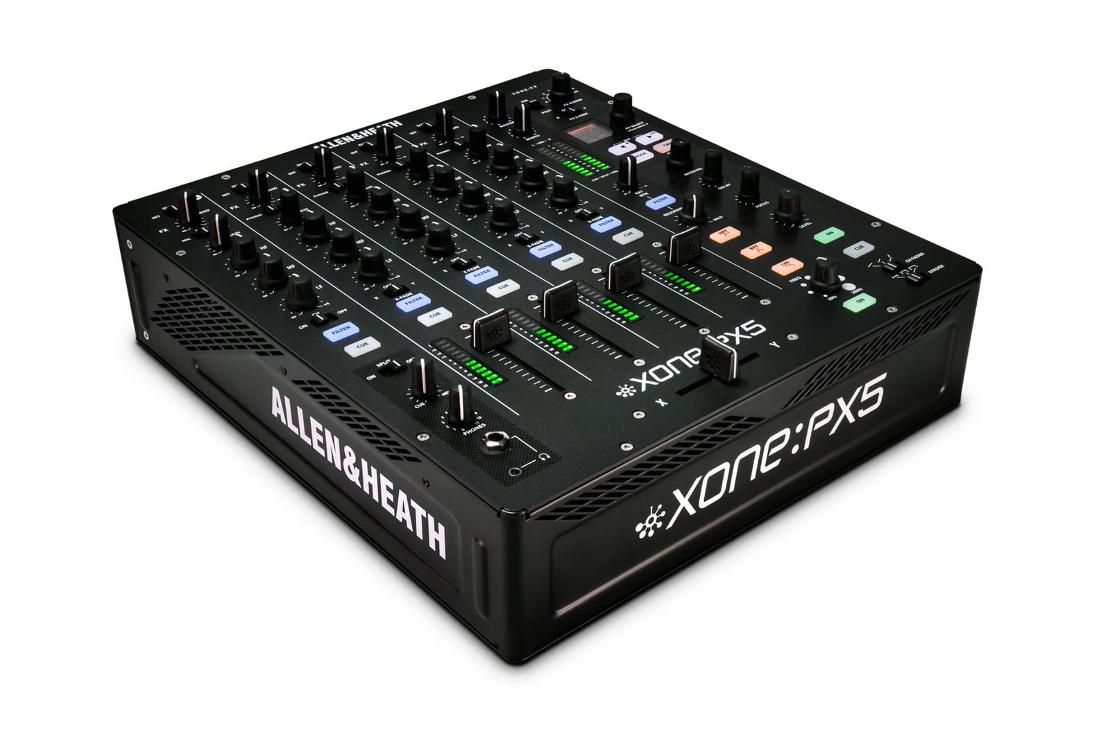Mixer Allen & Heath Xone PX5, vedere din trei sferturi stânga