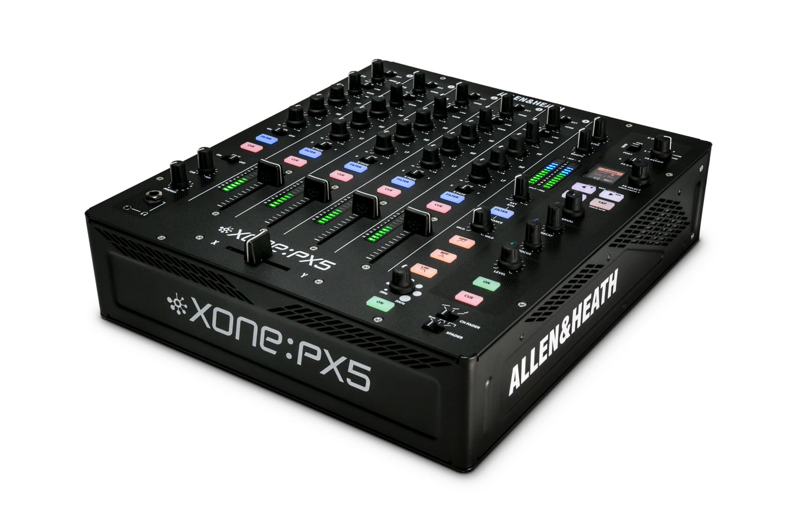 Mixer Allen & Heath Xone PX5, vedere din trei sferturi dreapta