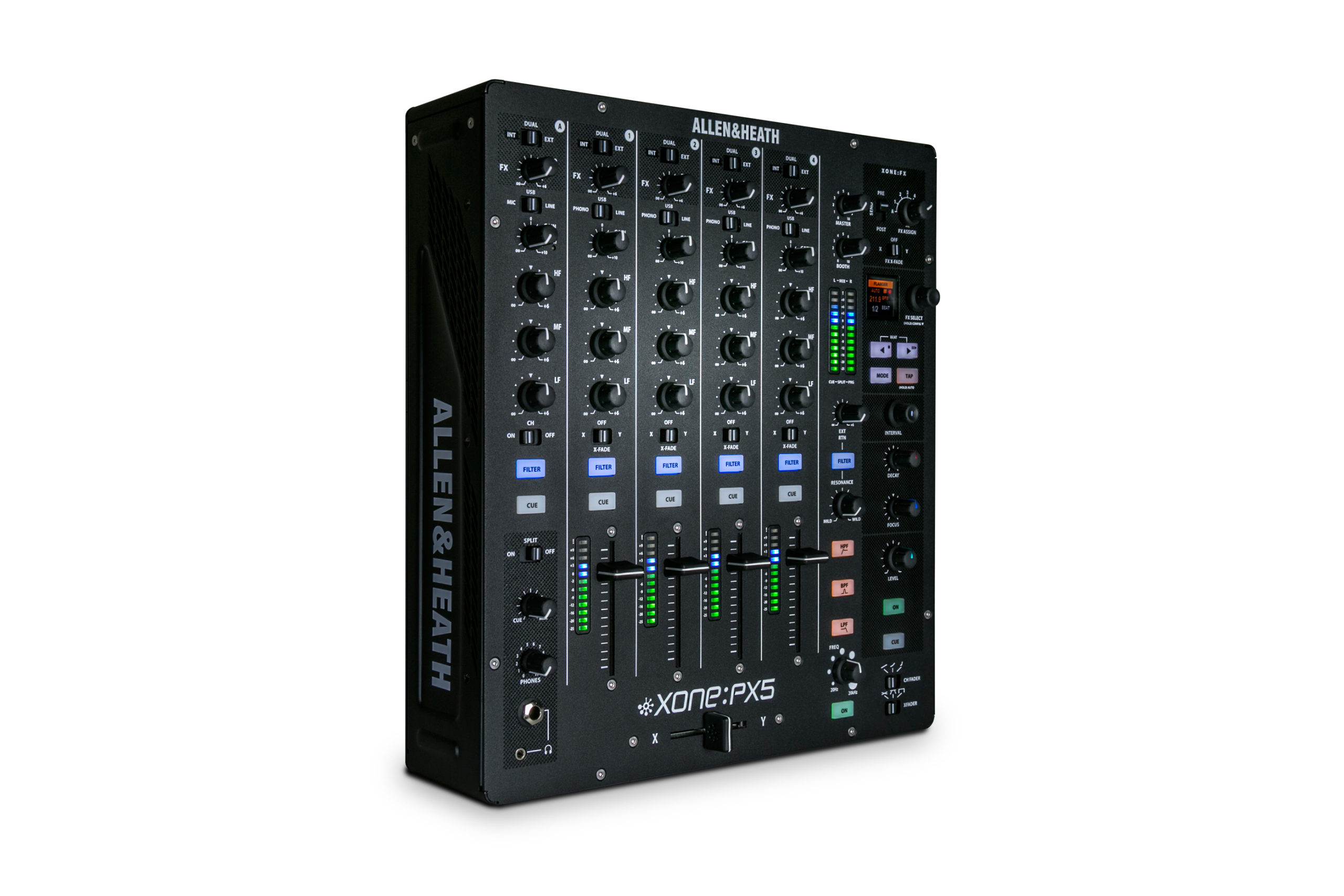 Mixer Allen & Heath Xone PX5, vedere verticală