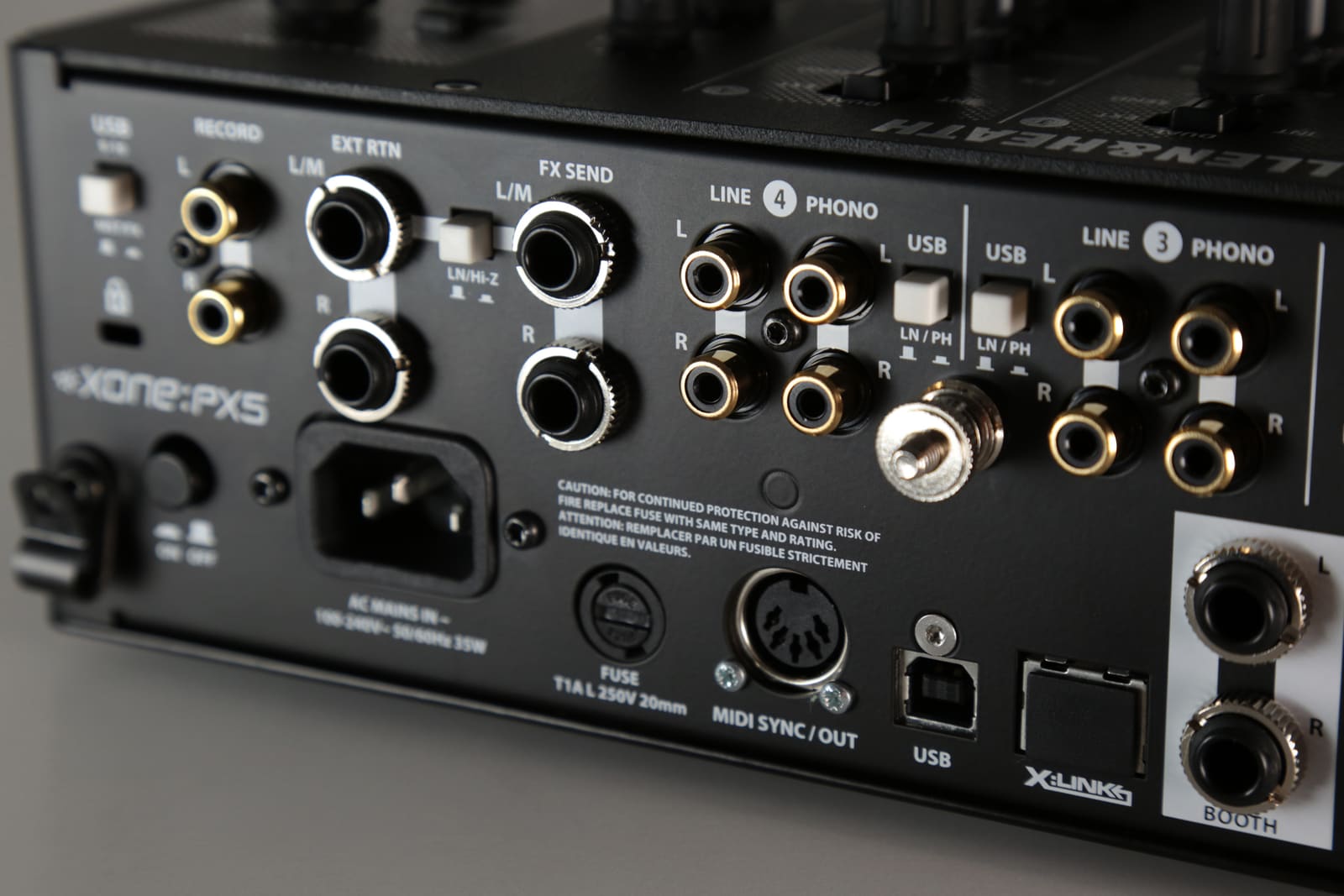 Detaliu mixer Allen & Heath Xone PX5